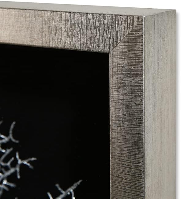 Casablanca Bild - Lebensbaum - Silberfarbener Rahmen + Baum 60 x 50 cm