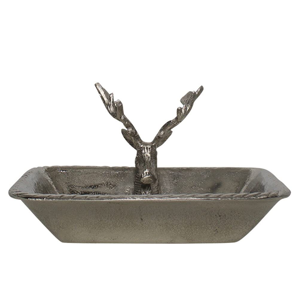 Spiru Aluminium Schale Kopf Hirsch (33 cm)