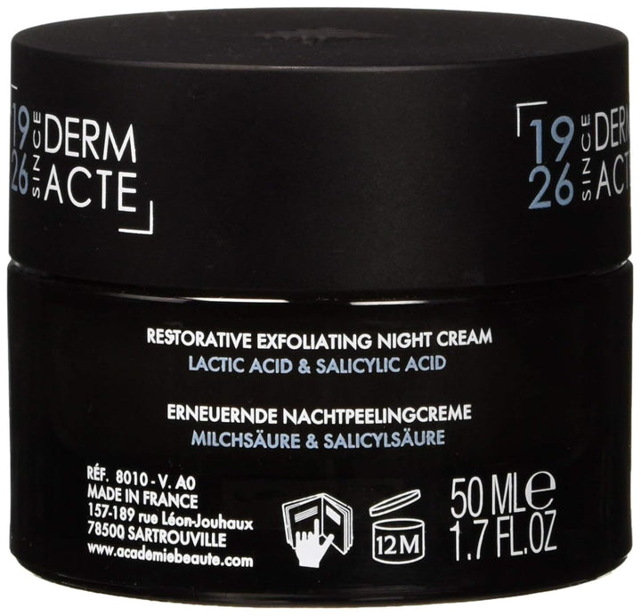 Academie Derm Acte femme/women, Restorative Exfoliating Night Cream, 1er Pack (1 x 50 g)