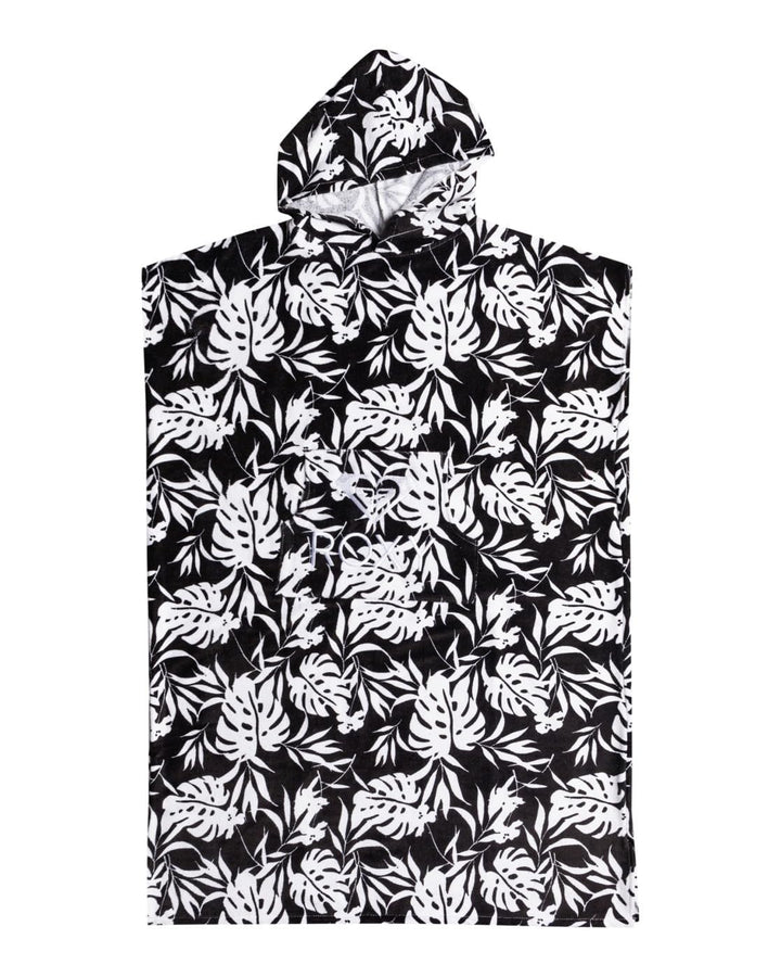 Roxy Warmy Sunset - Umziehhandtuch mit Kapuze Taille unique Anthracite Surf Trippin Bico S, Taille u
