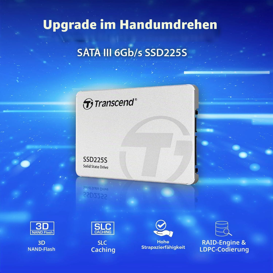 Transcend 2 TB 2,5 Zoll SSD SATA3 3D TLC