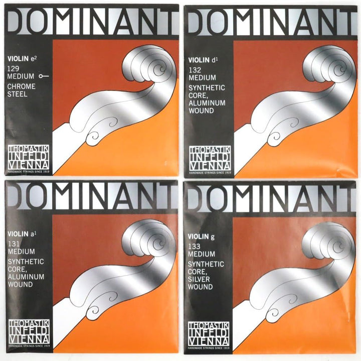 Thomastik 135B 4/4 Violin Set mittel Satz E-Saite Chromstahl Single, mittel Satz E-Saite Chromstahl