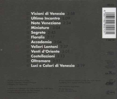 Visioni di Venezia, Audio-CD