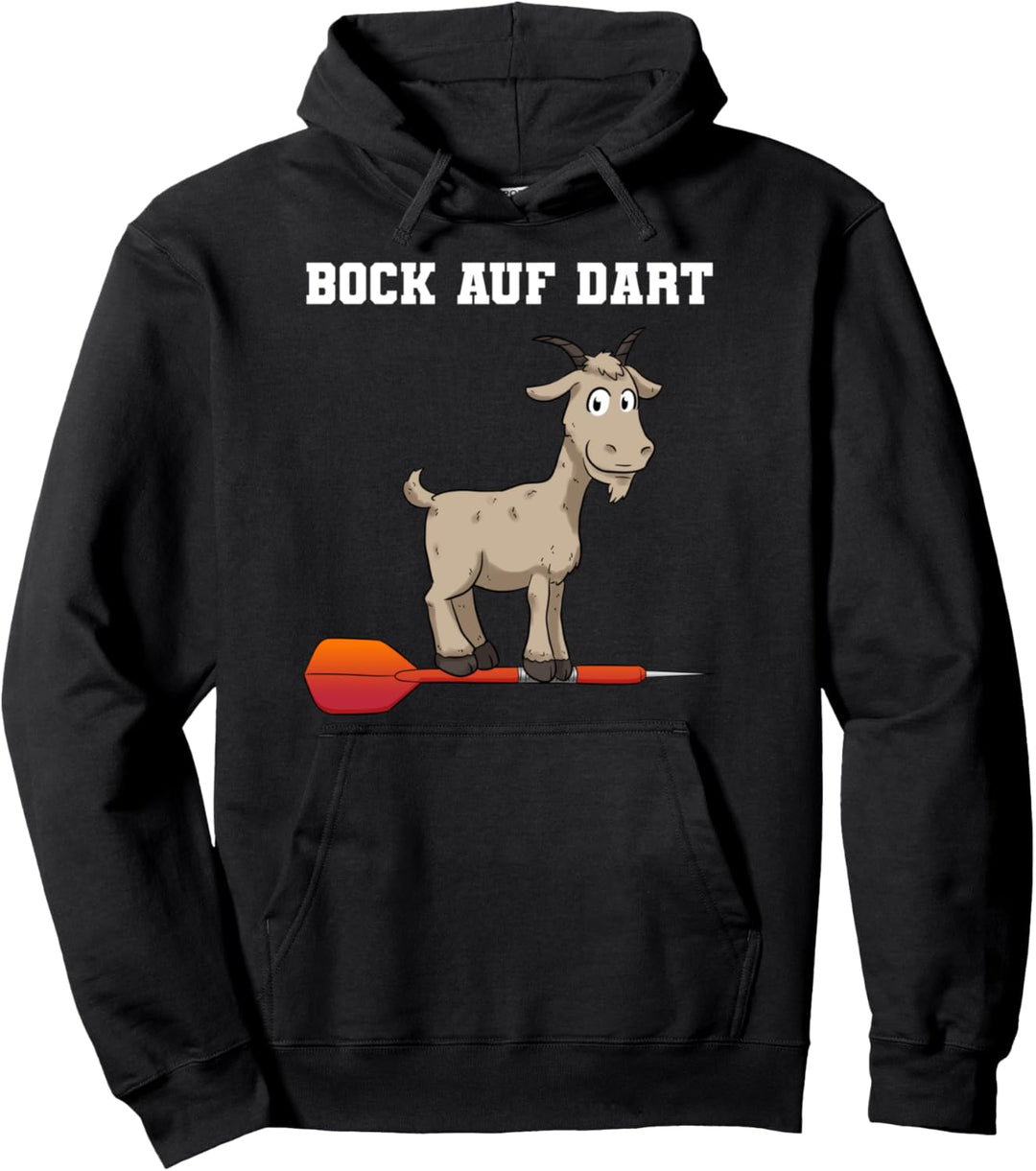 Bock Auf Dart Darts Dartpfeil Dartspieler Pullover Hoodie