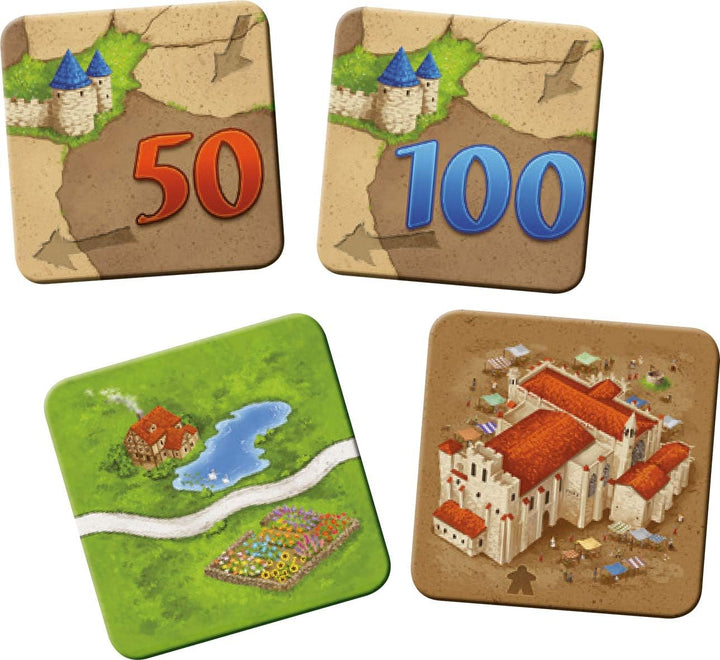 Asmodee Carcassonne Ext. Herbergen &amp; Kathedralen, Ext. Herbergen &amp; Kathedralen