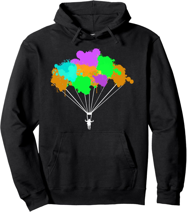 Cooles Gleitschirmfliegen Fallschirmspringen Pullover Hoodie
