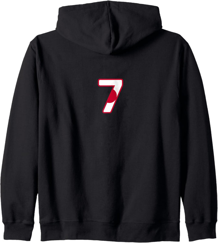 Flagge Japon Kapuzenjacke
