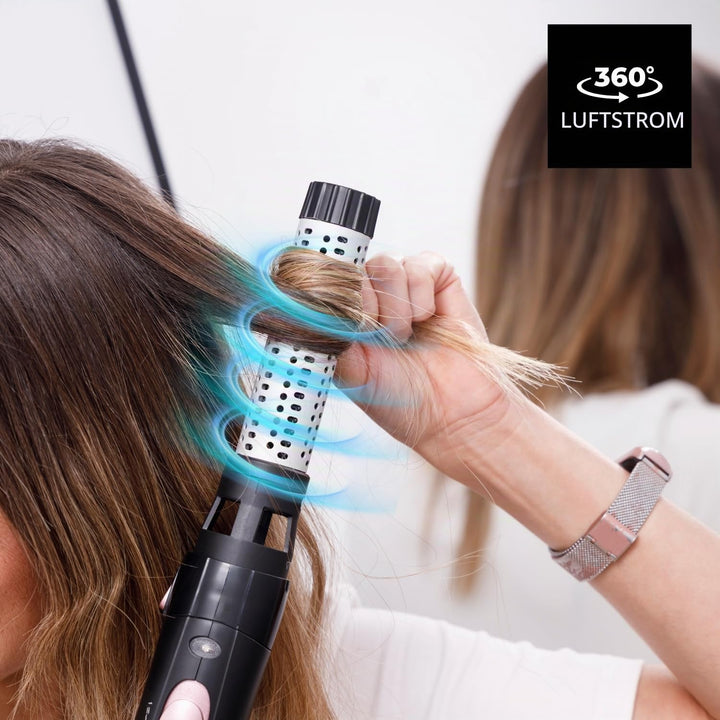 Taurus - Warmluftstyler Model Air 1200W | 360º Luftstrom-Technologie | 3 Geschwindigkeiten &amp; Tempera