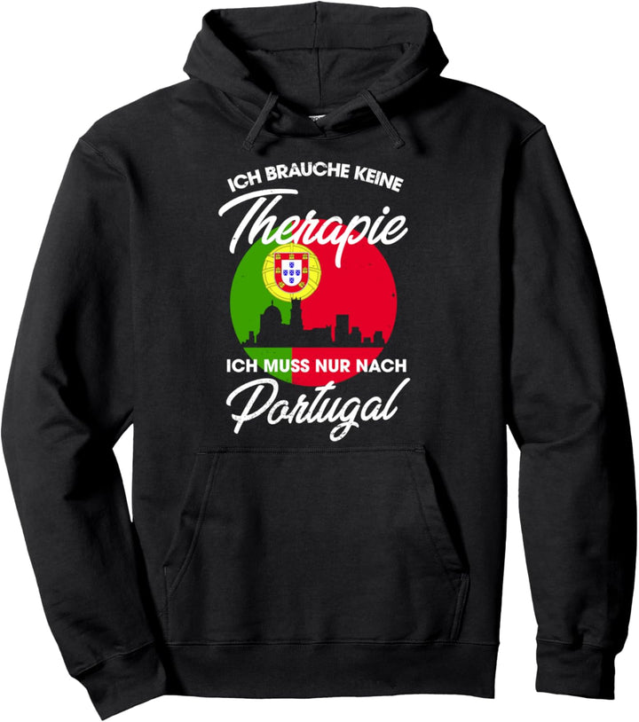 Portugiesische Flagge I Portugal Urlaub I Portugal Pullover Hoodie