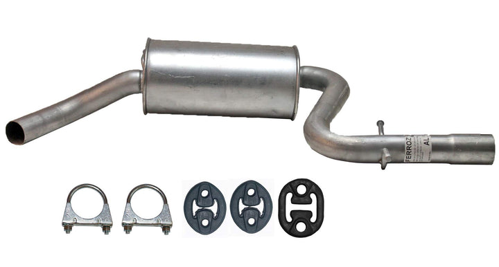 Ferroz Export Ersatz für Mittelschalldämpfer Audi A3 2.0 FSI, VW Golf V 5, 1.4, 2.0 Mitteltopf Auspu