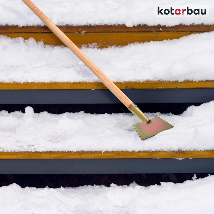 KOTARBAU® Eisschaber 170 x 150 mm Eisstösser aus Verzinkter StahlEeisscharre Eishacker Eisstösser Ga