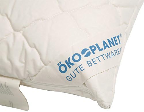 Öko Planet Kopfkissen 40x80 cm, mit Wildseide, waschbar, 40x80 cm