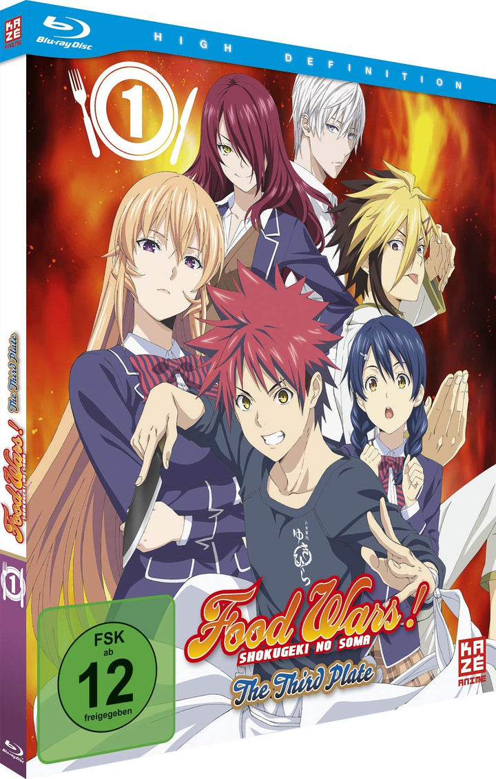 Food Wars! The Third Plate - Staffel 3 - Vol.1 - [Blu-ray], Blu-ray