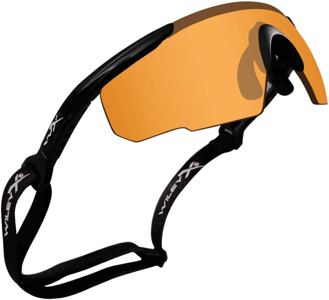 Wiley X | Saber Advanced | Schiessbrille &amp; Sportbrille Herren | Perfekt als Laufbrille Fahrradbrille