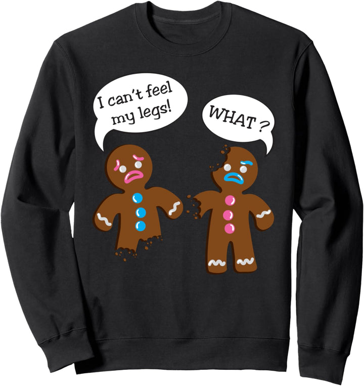 Lustige Lebkuchen Männer Weihnachten Sweatshirt