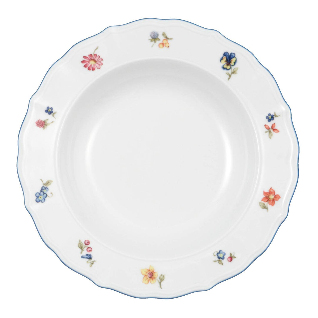 2 x Suppenteller rund 22,5 cm - Seltmann Weiden Sonate Nostalgie 34032