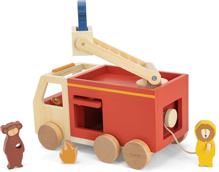 Trixie Houten brandweerwagen
