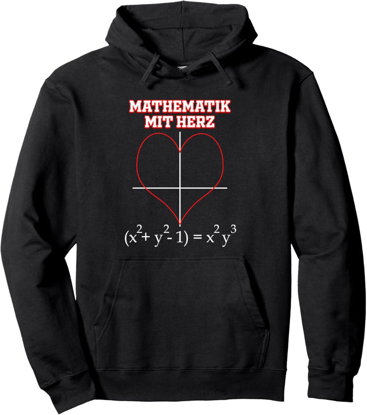 Mathematik Mit Herz - Mathelehrer &amp; Mathematiker Matheformel Pullover Hoodie