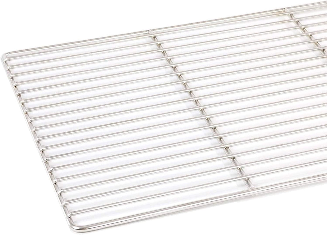 Edelstahl Grillrost 50 x 40 cm Elektropoliert, Silber