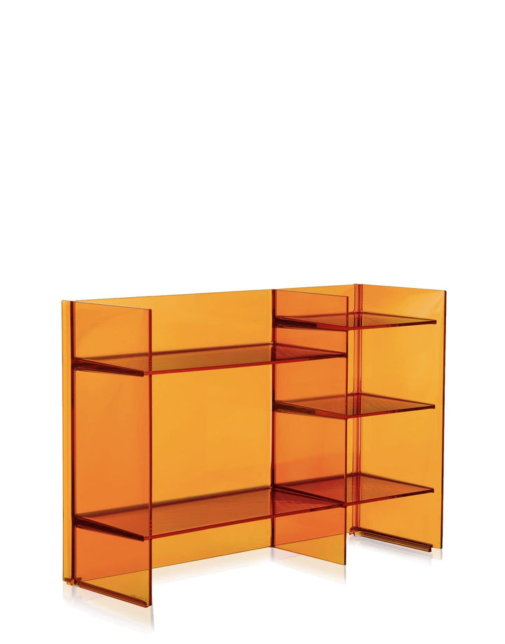 Kartell Sound-Rack, Bambus, Amber, 26 x 53 x 75 cm Ambra, Ambra