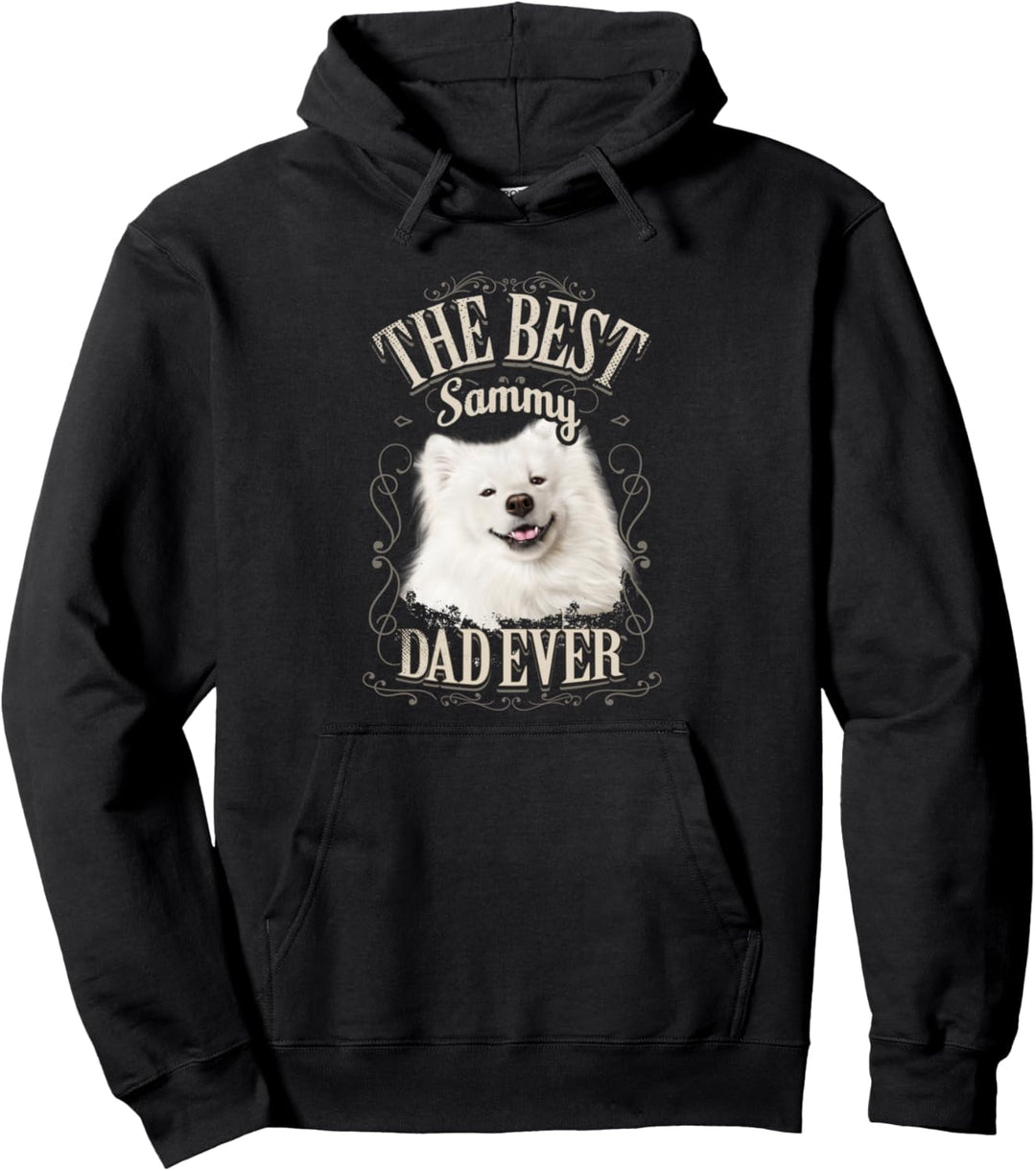 Best Sammy Dad Ever Samojede Hund Vintage Geschenke Mann Pullover Hoodie