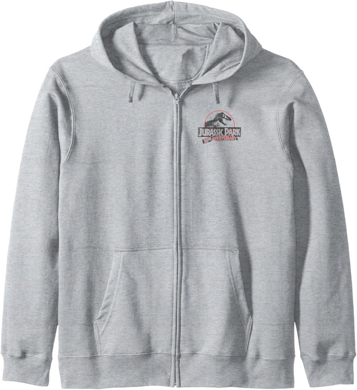 Jurassic Park 30th Anniversary Caution Retro Kapuzenjacke