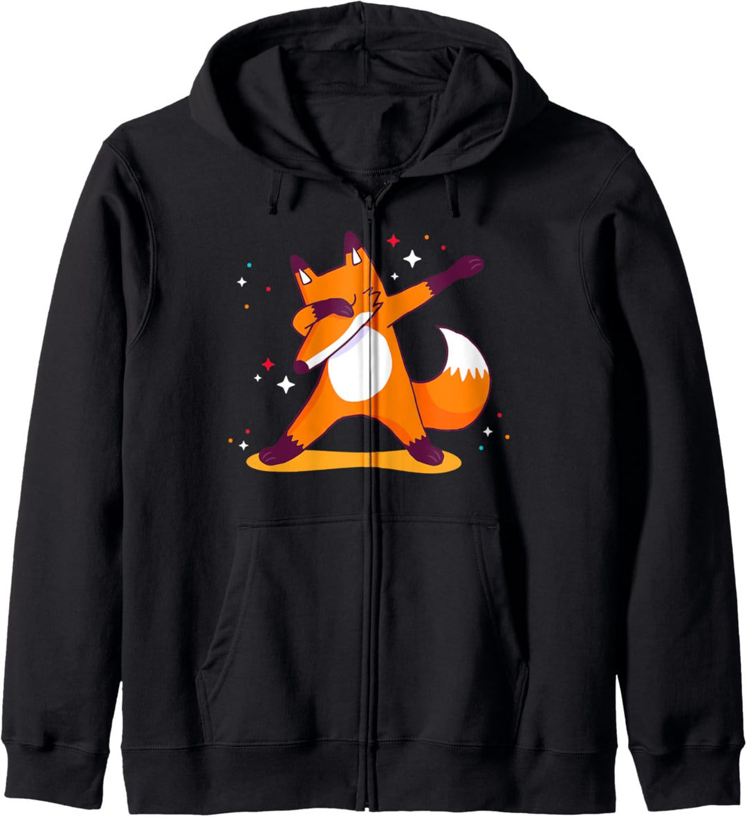 Fuchs Dabbing - Dab Dance Tier Lustig Geschenk Kapuzenjacke