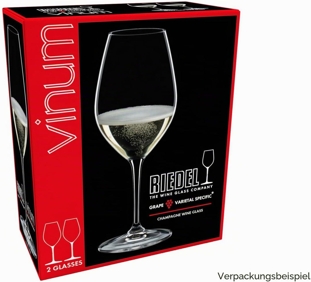 Riedel Vinum Champagner-Weinglas, 2 Stück Champagner-/Wein, Champagner-/Wein