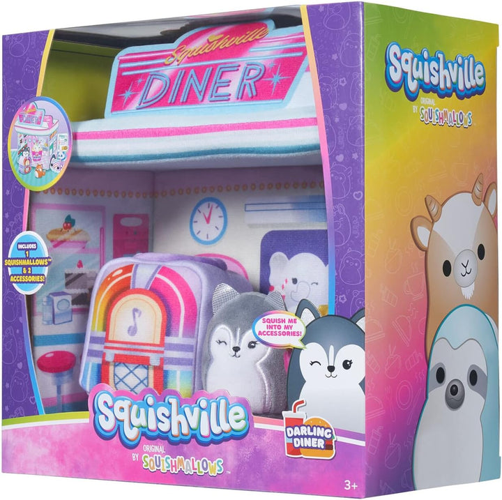 Squishville by Squishmallows SQM0323 Plüsch, Black