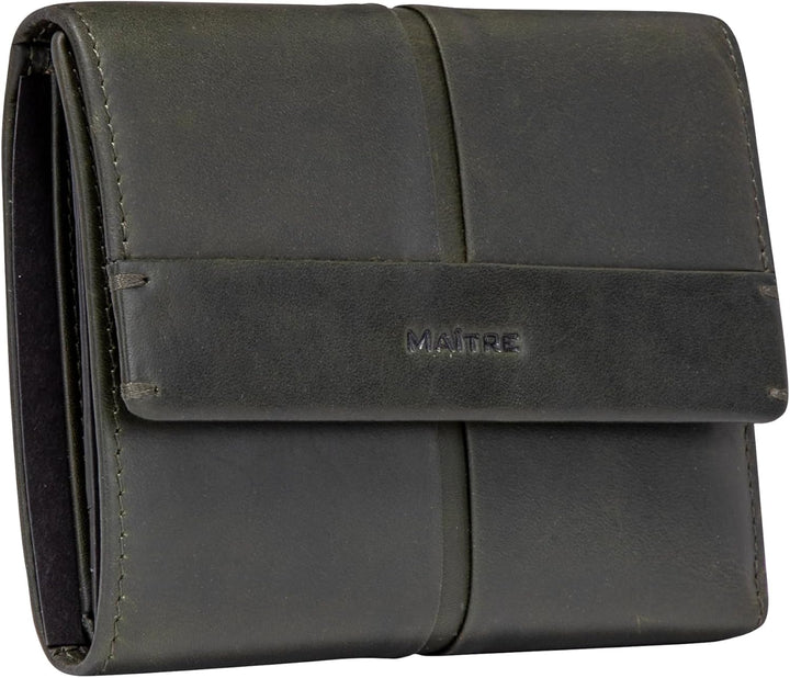 Maitre - Birkenfeld Diethilde Purse MH14FZ Grün Farbe:grün / Material:textile,leather, Farbe:grün /