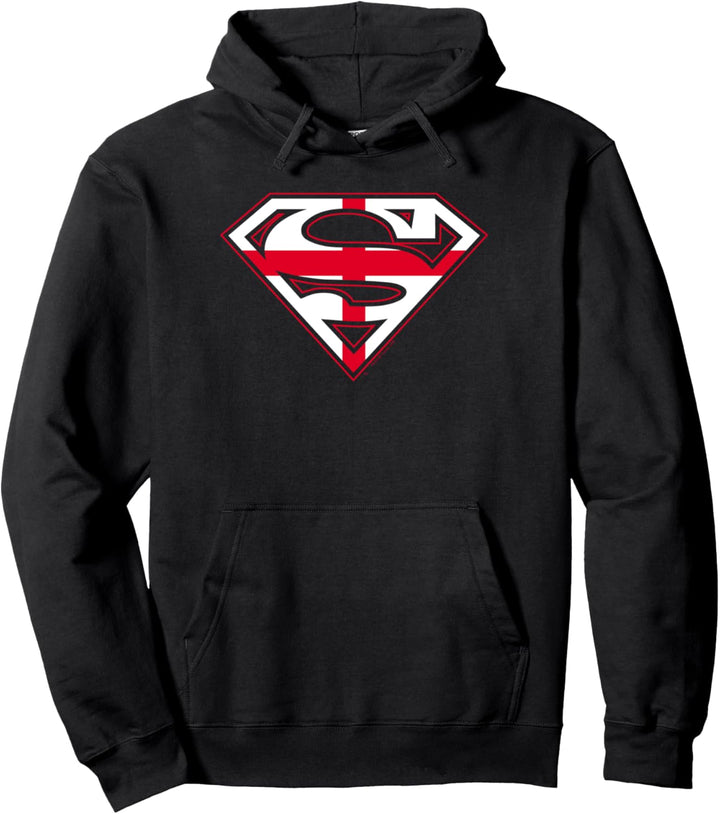 Superman English Shield Pullover Hoodie