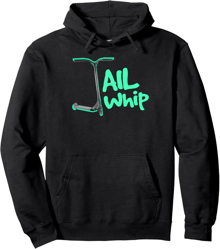 Pro Scooter Tailwhip Top For Boys &amp; Men, Turquoise Scooter Pullover Hoodie