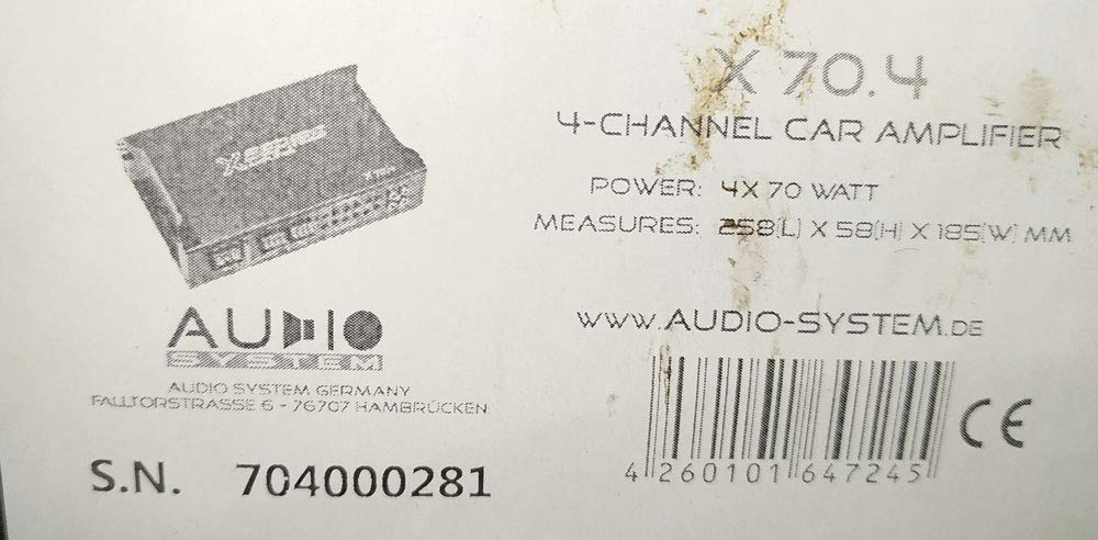 Audio System x-ion 70.4