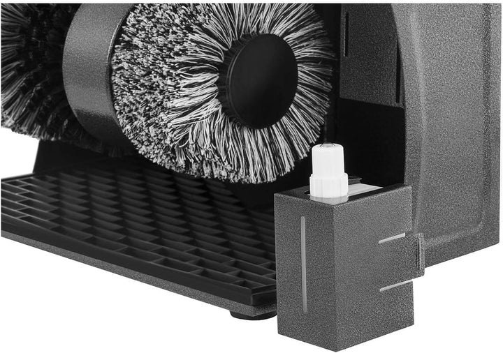 BC-S-POL3 Schuhputzmaschine Schuhputzer (3 Bürsten, 120 W, 230 V, Stahl)