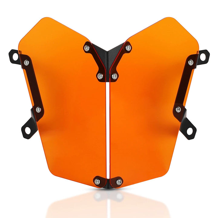 YIEBA Motorrad Scheinwerferschutzgitter für Tenere 700 XTZ 700 XTZ690 Tenere T7 2019-2021 Orange, Or