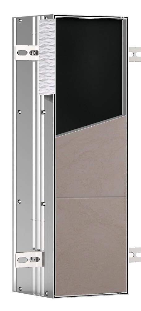 EMCO Asis Plus Unterputz-WC Modul mit Toilettenpapierhalter, Badezimmerschrank für unsichtbaren Stau