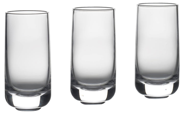 Zone Rocks Shooter 8 cm 5 cl 3 Stck. 5 cl - dia. 3,9 cm Klar, 5 cl - dia. 3,9 cm Klar