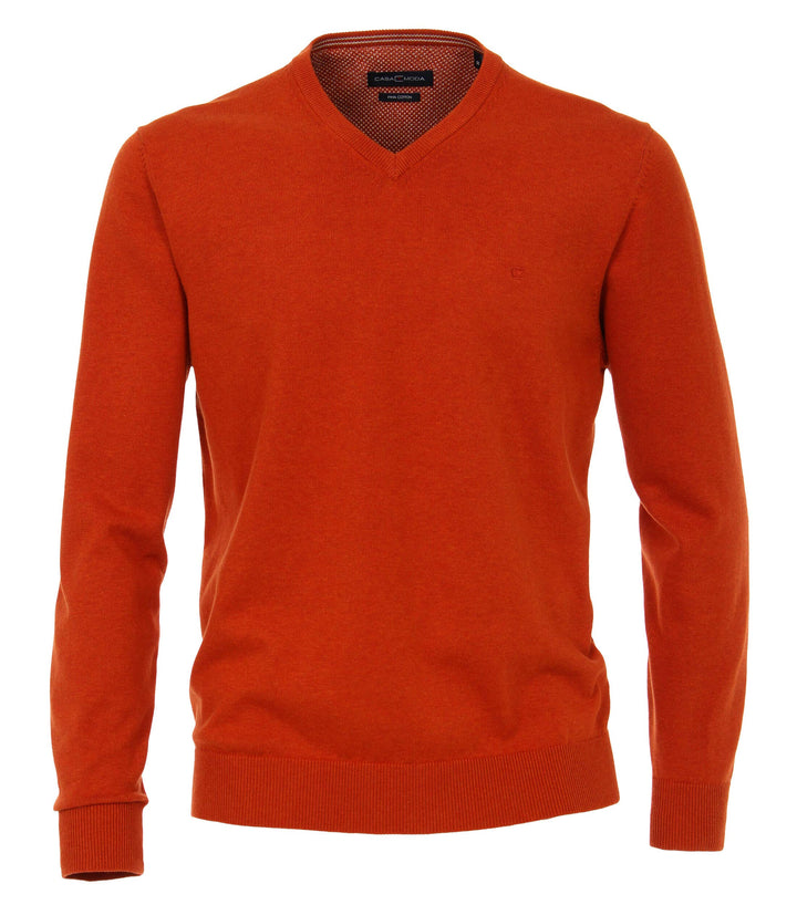 Casamoda Herren Pullover Pullover 3XL Orange (482), 3XL Orange (482)