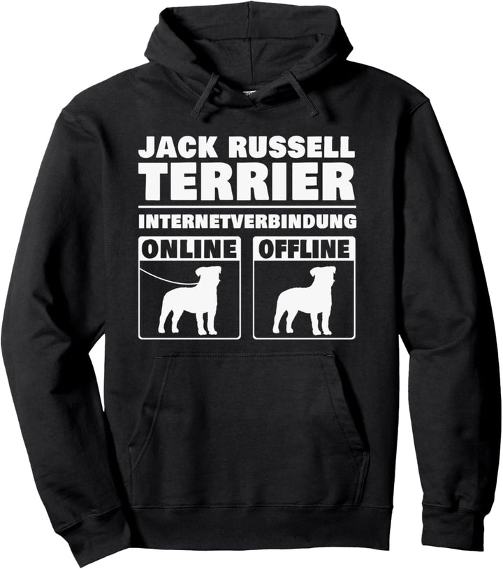 Jack Russell Terrier Internet Pullover Hoodie