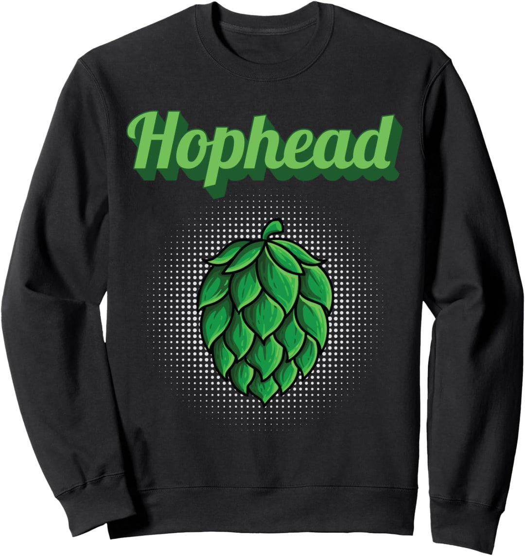 Hophead Hops Bier Sweatshirt