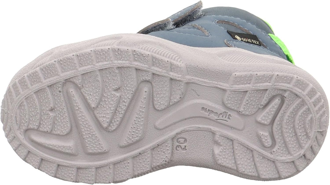 Superfit Jungen Glacier Warm Gefütterte Gore-tex Schneestiefel 20 EU Weit Blau Hellgrün 8030, 20 EU