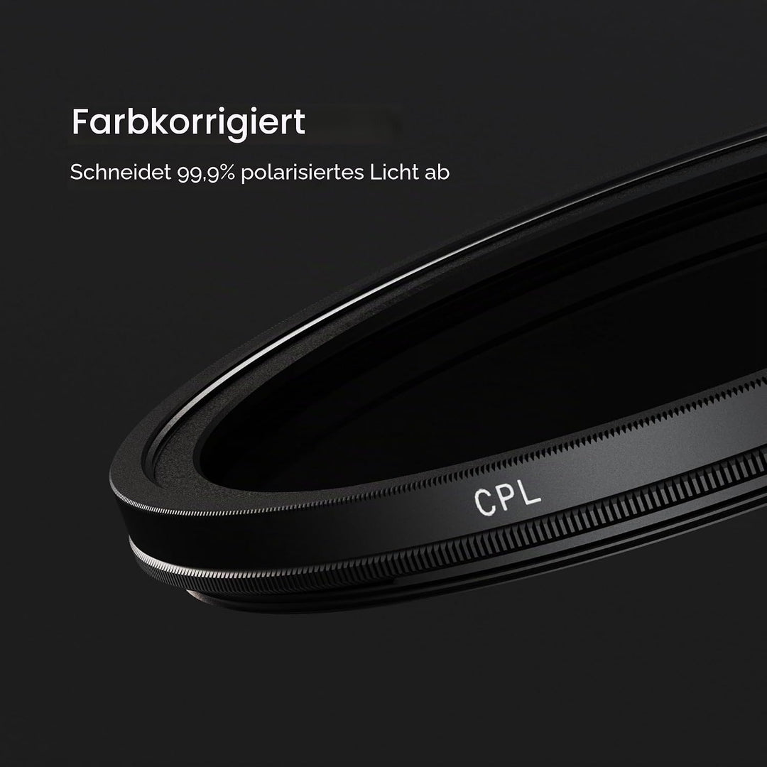 Urth 67 mm Polfilter (Polarisationsfilter) CPL Filter (Plus+) 67 mm Zum Einschrauben, 67 mm Zum Eins