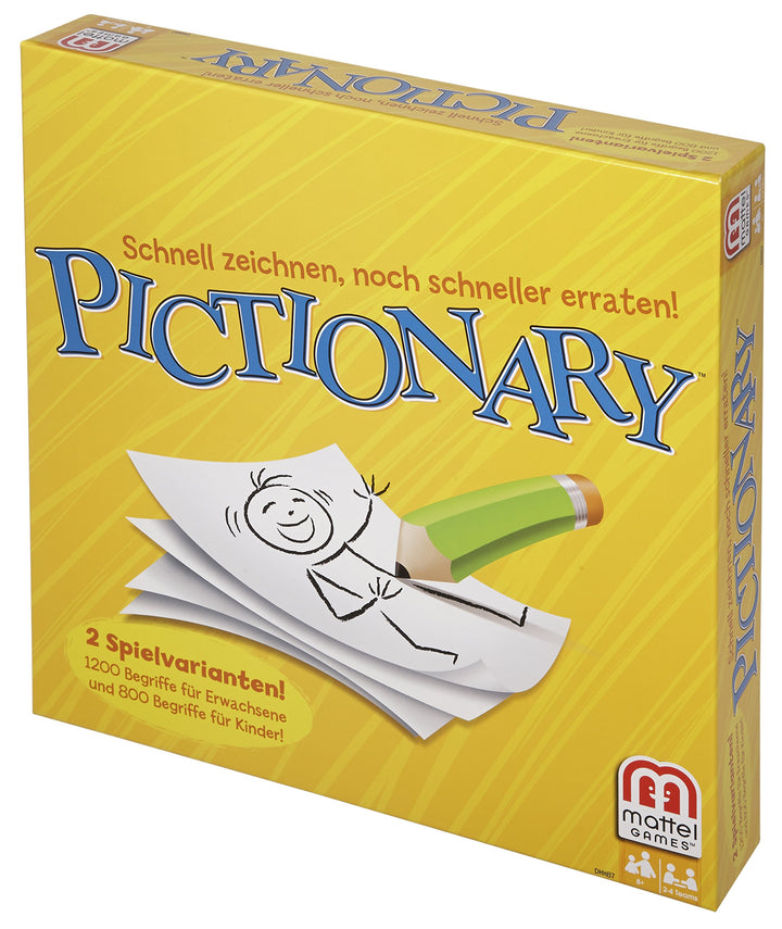 Mattel Spiele DHH87 - Pictionary Deutsche