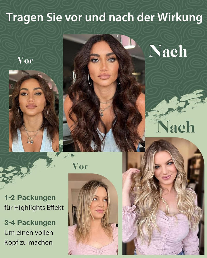 Ugeat Bondings Extensions Echthaar Blond U Tip Extensions Echthaar Bonding Aschblond Haarverlängerun