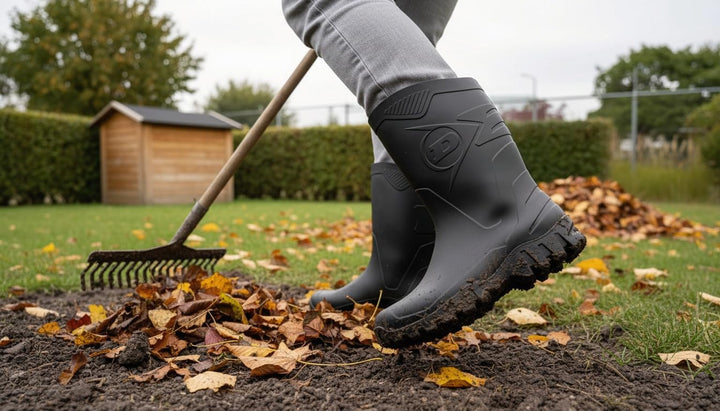 Dunlop Stiefel Dee, Schwarz