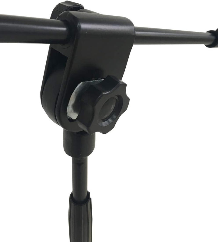 E-Lektron EMS01 Mikrofonständer Mikrofon Stativ mit Galgen/Mikrofonklemme/Tasche