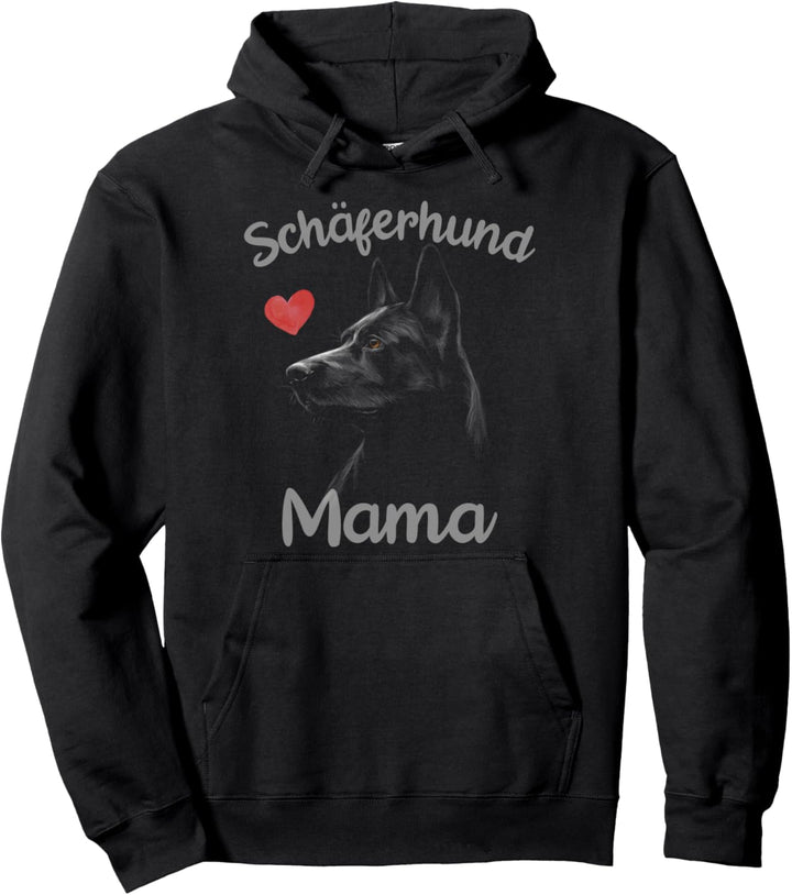 Schäferhund Mama Hundemutter Pullover Hoodie