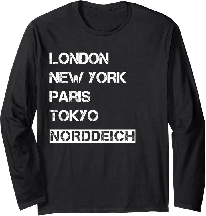 Meine Heimat Norddeich! Geburtsort &amp; Heimatliebe Norddeich Langarmshirt