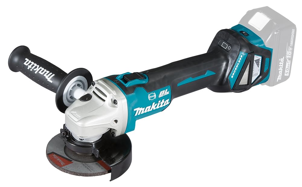 Makita DGA463Z 18 V Li-Ion LXT bürstenloser 115 mm Winkelschleifer – Batterien und Ladegerät nicht i