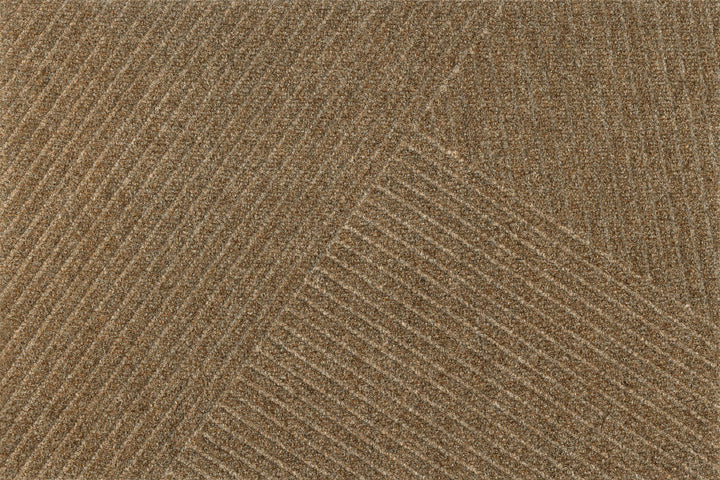 DUNE Stripes Taupe 60x90cm, innen und aussen, waschbar